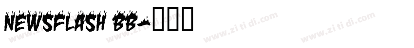 Newsflash BB字体转换